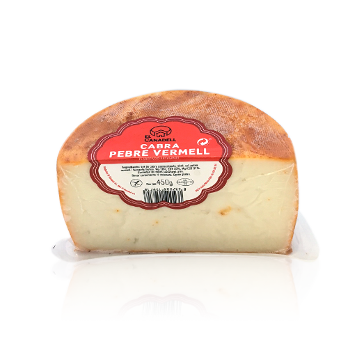 Queso de Cabra con Pimentó Rojo (1/2 Unidad) 450gr