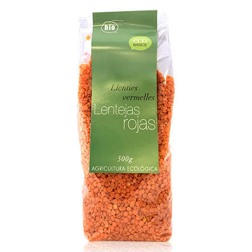 Lentejas Rojas (500gr)
