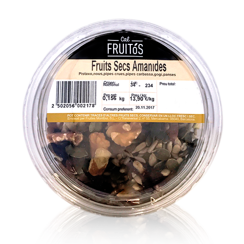 Frutos Secos Ensalada Bandeja 150gr