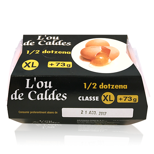 Huevos de Granja XL 1/2 Docena 