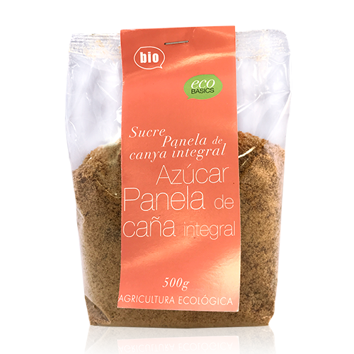 Azúcar de Panela de Caña  Integral Ecobásic 500 gr