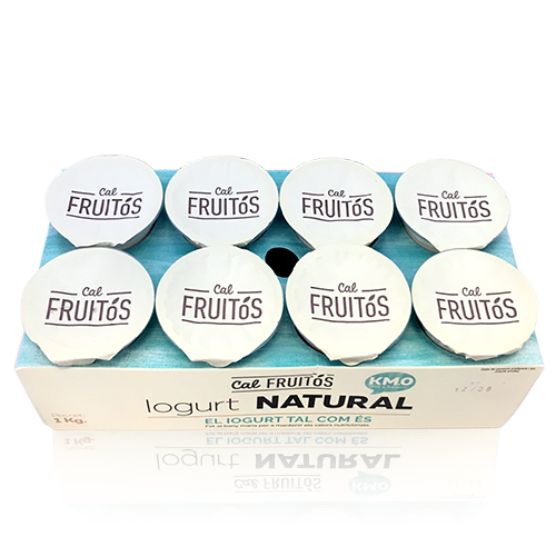 Yogurt Natural pack 8x125gr Cal Fruitós