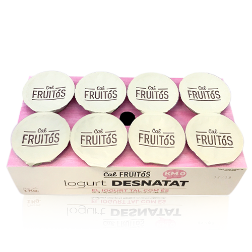 Yogurt Desnatado pack 8X125gr Cal Fruitós