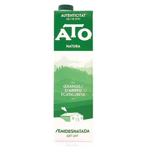 Leche  Ato Semi  Natura Brick 1L