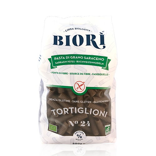 Tortiglioni de Sarraceno 500 g Biori s/g