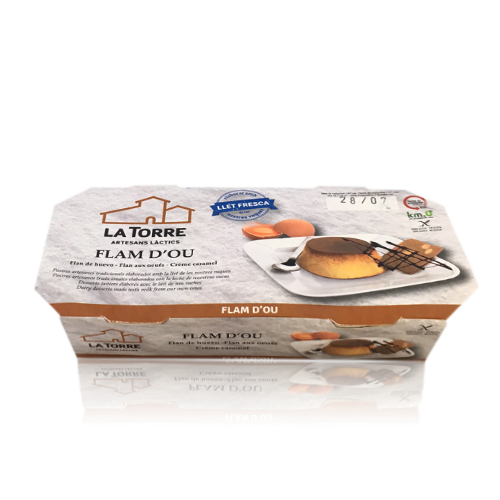 Flan de Huevo pack 2x125gr
