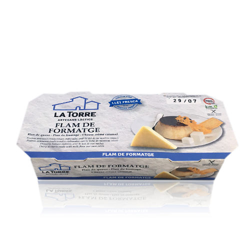 Flan de Queso pack 2x125gr