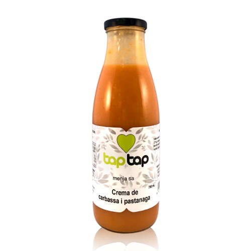 Crema de Calabaza y Zanahoría 700ml Tap Tap