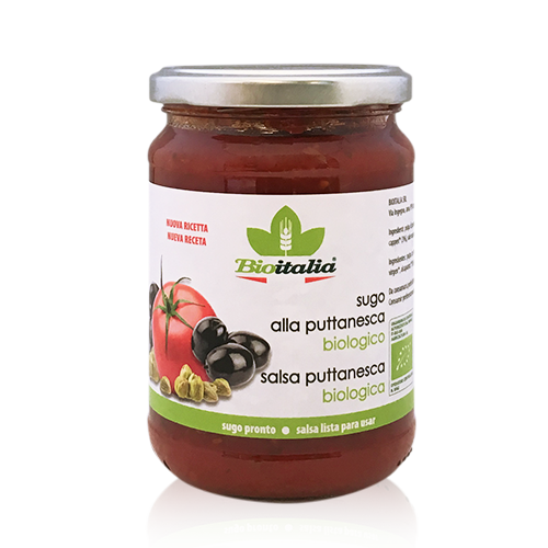 Salsa Puttanesca Bio Bioitalia 350gr