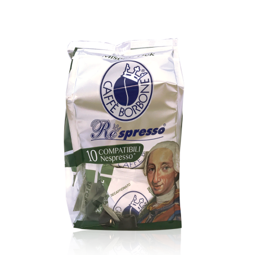 Café Respreso Borbone Dek 10 càpsules 