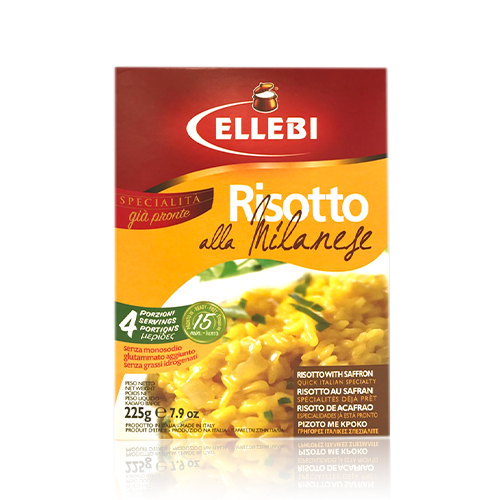 Risotto a la Milanesa 225gr. Ellibe