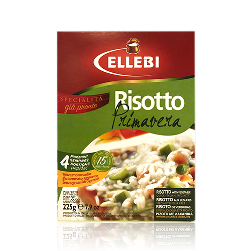 Risotto Primavera 225gr. Ellebi.