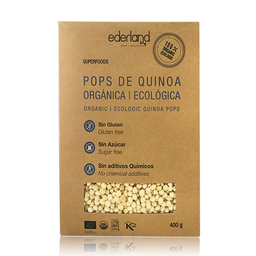 Cereales de Quinoa Ecológica Pop 400gr Ederland