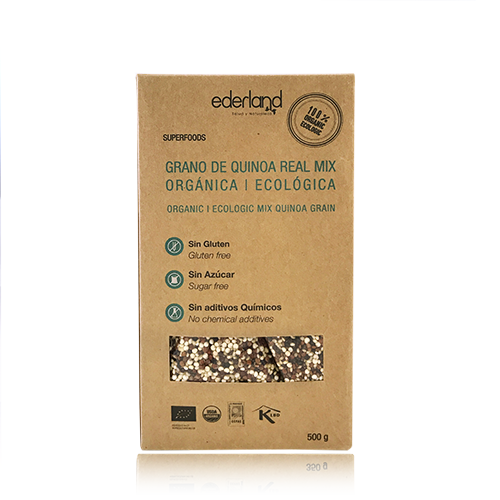 Quinoa Mix en Grano Ecológica 500gr Ederland