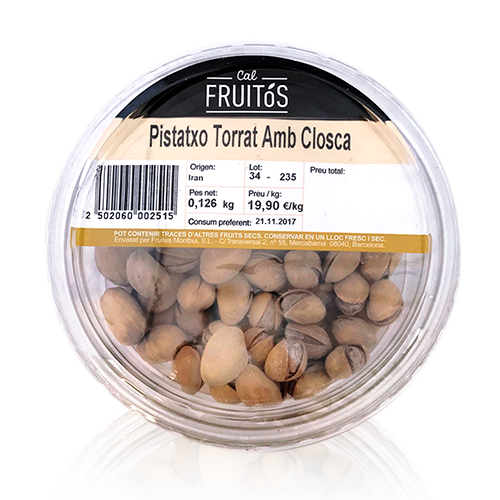 Pistatxos Amb Closca Safata 120gr