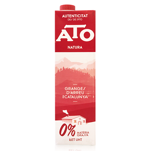 Llet Ato Desnatada Natura Brick 1L