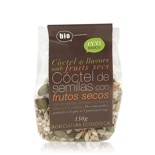 Mix de Pipes i Fruits Secs 150gr Ecobasics