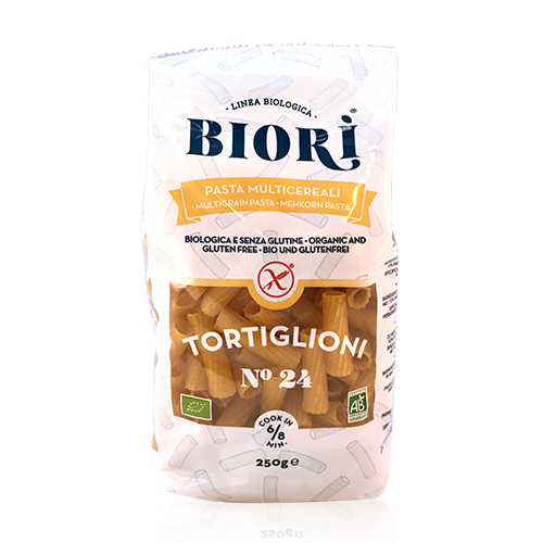 Tortiglioni Multi cereals 250 g Biori s/