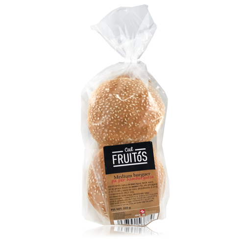 Pa Medium Burguer 220gr Cal Fruitós