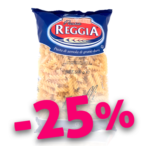 4.Fusilli Reggia 500gr amb nom que ocupa tres línies