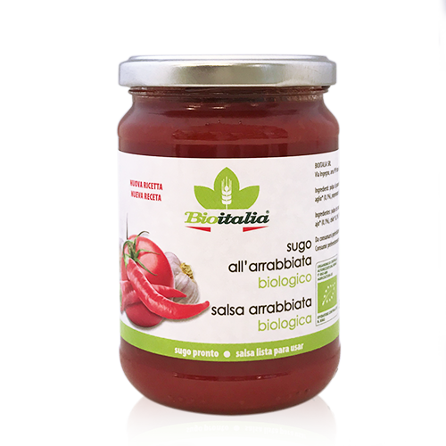 Salsa All´Arrabiata Bio Bioitalia 350 gr