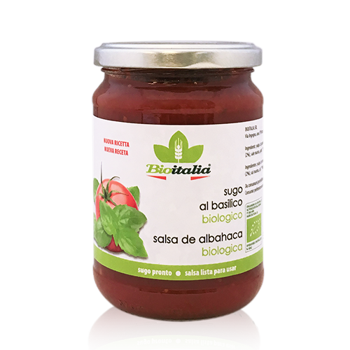 Salsa Al Basilico Bio Bioitalia 350 gr