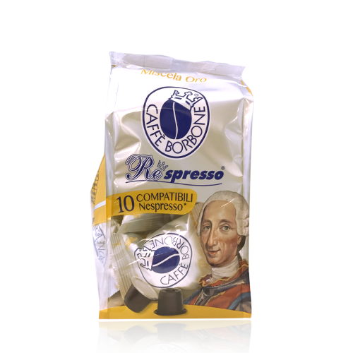 Cafè Respresso Borbone Oro 10 càpsules