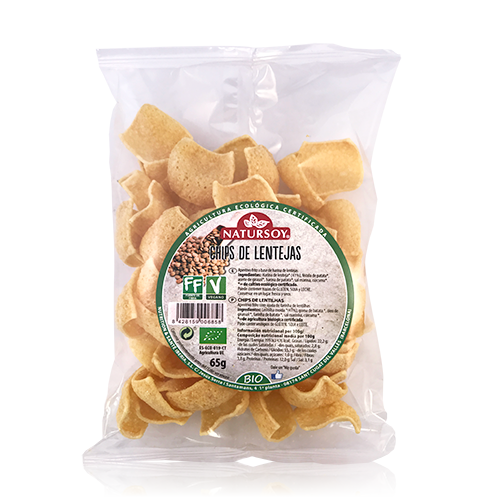 Xips de Llenties Natursoy