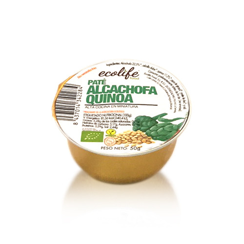 Paté de Carxofa i Quinoa Bio Ecolife