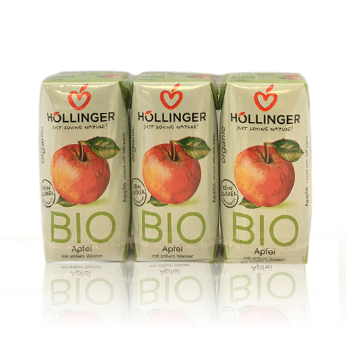 Suc Poma Bio Pack3 200ml.Hollinger