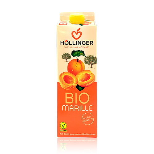 Suc d´Albercoc Bio 1l. Hollinger