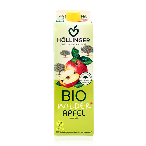 Suc de Poma Bio 1l. Hollinger