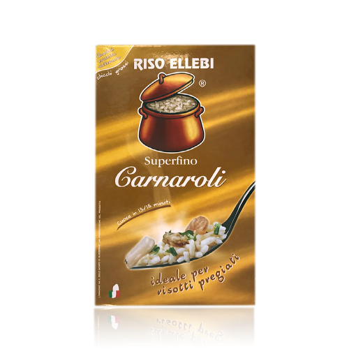Riso Arròs Carnaroli per Risotto 1kg Ellebi