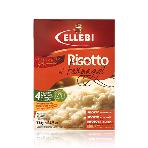 Risotto al Formaggi 225gr Ellebi