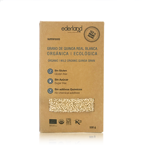 Quinoa Blanca en Grà Ecològica 500gr Ederland