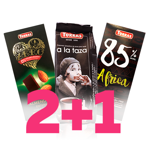 Promoció 2 + 1 Xocolata Negra