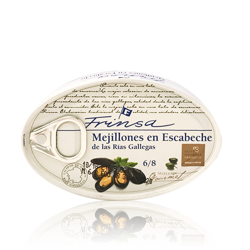 Musclos en Escabetx 120gr Frinsa