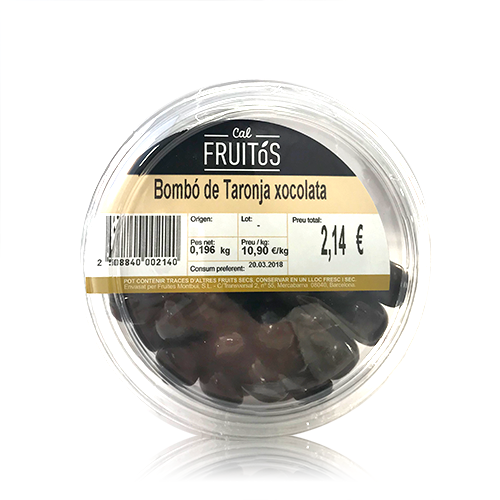 Bombó de Taronja Xocolata Safata 200gr